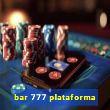 bar 777 plataforma